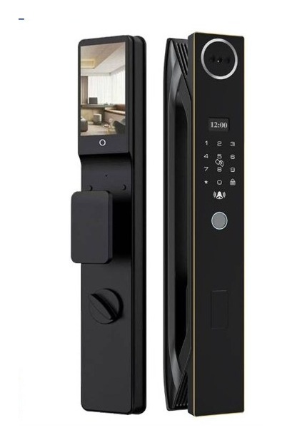 GAOYU N8 Full-Auto Face Recognition Smart Lock - Round Peephole Design
